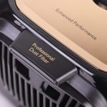 جاروبرقی موشکی سوپرسایلنت پاکتین MVC6000 رنگ مشکی طلایی